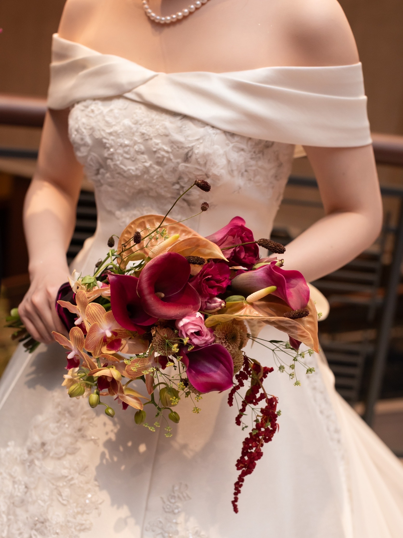 【結婚式】明治記念館へお届けしたブライダルブーケ