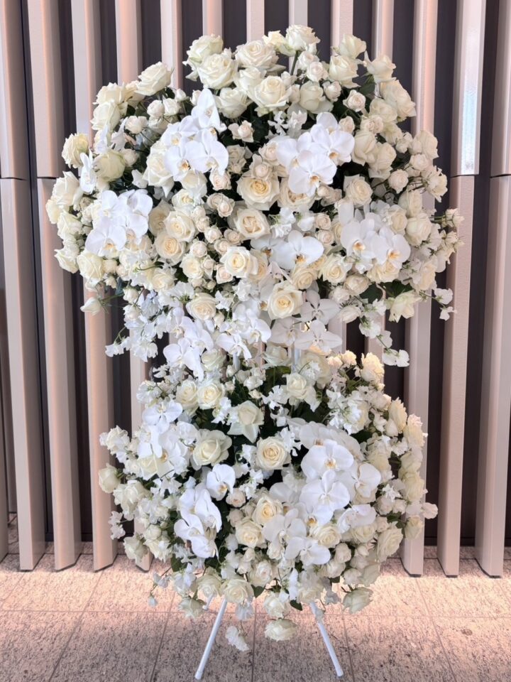 【シティホール＆ギャラリー五反田へお届け】ライブ公演のスタンド花